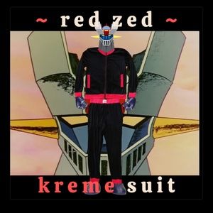 kreme velour suit ~  red zed // mazinger z